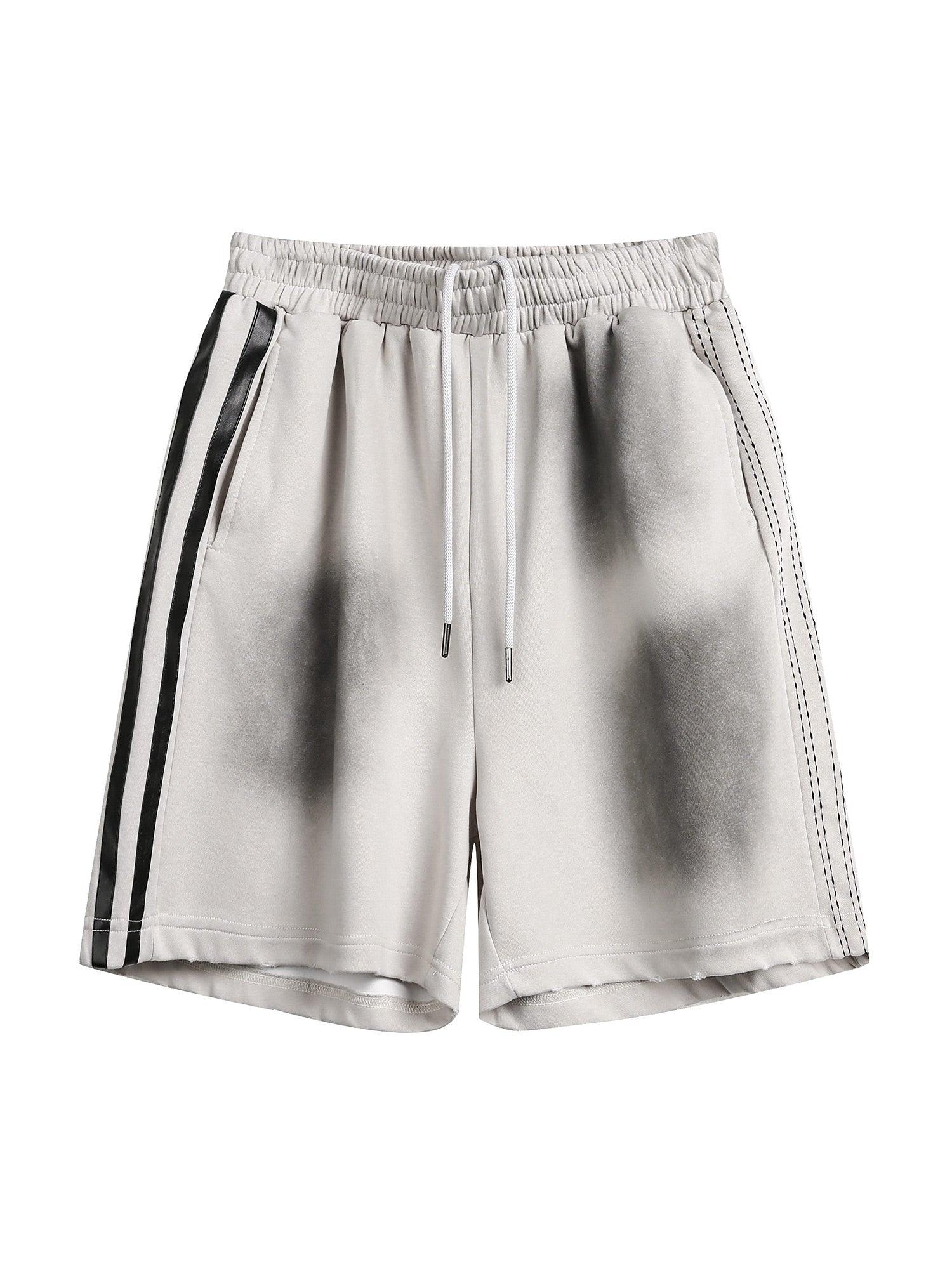 Sneakerhill American Retro Spray Paint Casual Shorts SP240708CMVV