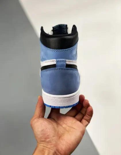 Custom Blue Black White Jordan 1 High Q - sneakerhillcom