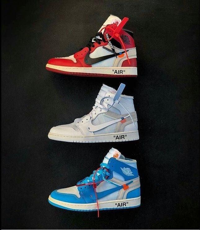 Custom Air Jordan 1 OFF-White Chicago Sneakers - sneakerhillcom