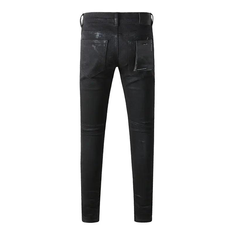 Premium Brand PRPL Roca Jeans Black Tag P001 - sneakerhillcom