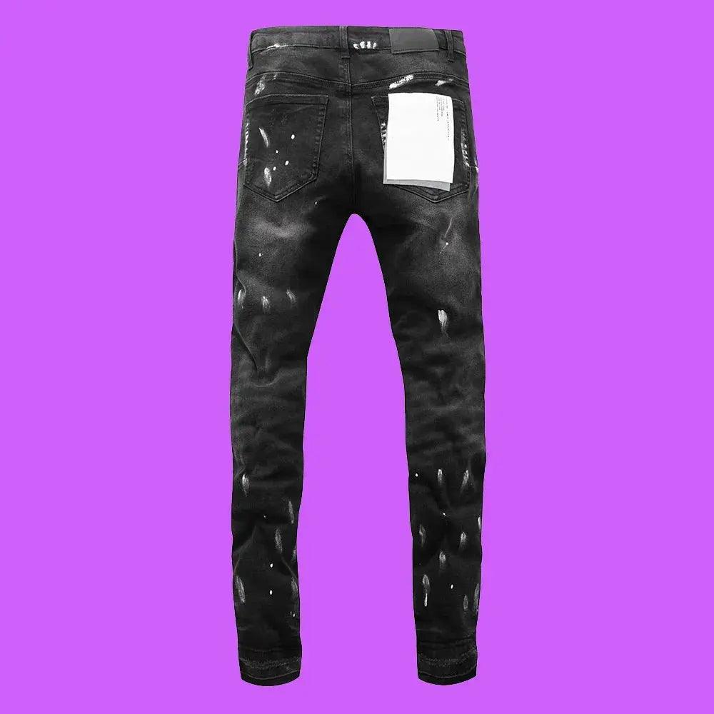 Premium Brand PRPL Roca Jeans Black Tag P008 - sneakerhillcom
