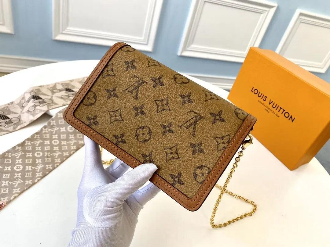 SO - New Fashion Women's Bags LUV Dauphine Monogram Reverse A055 - sneakerhillcom