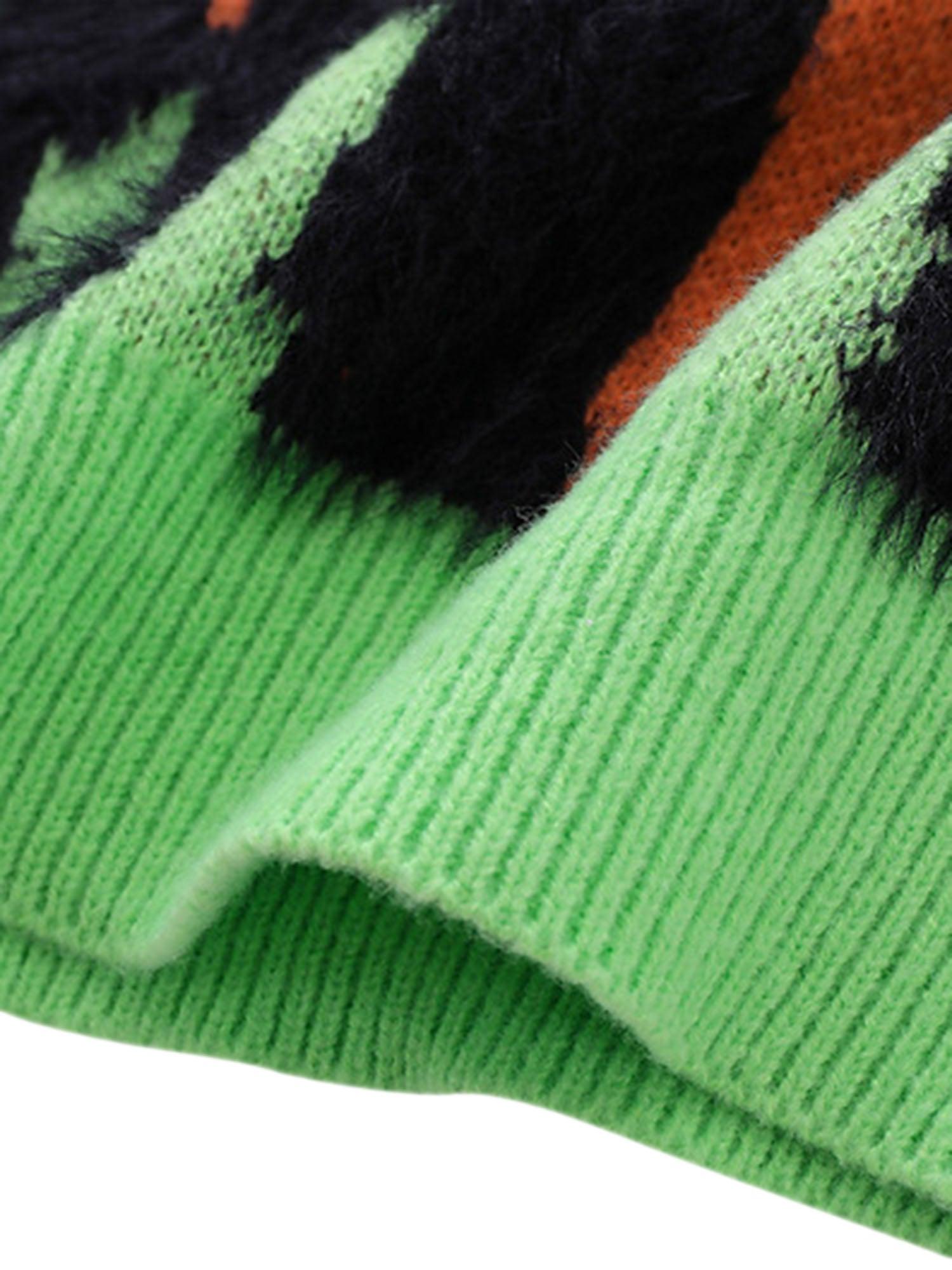 Sneakerhill Contrast Color Couple Knitted Sweater - 1907 - sneakerhillcom