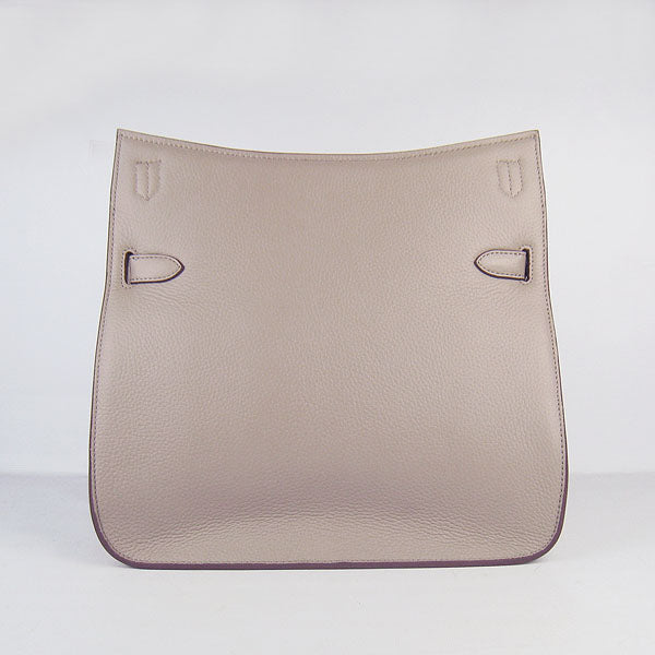 Leather Shoulder bag H6508 grey silver Kilta bags