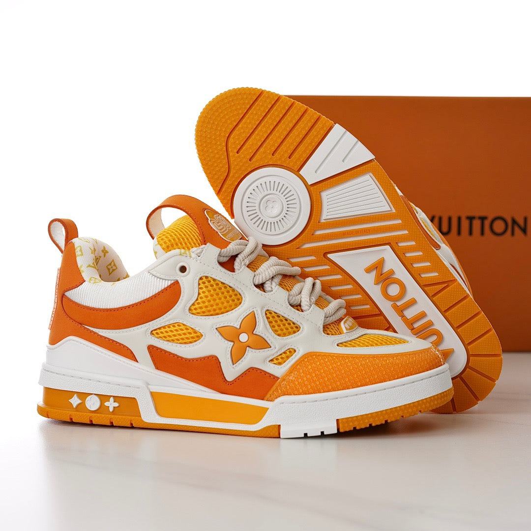 LUV Orange Skate Sneakers-099 - sneakerhillcom