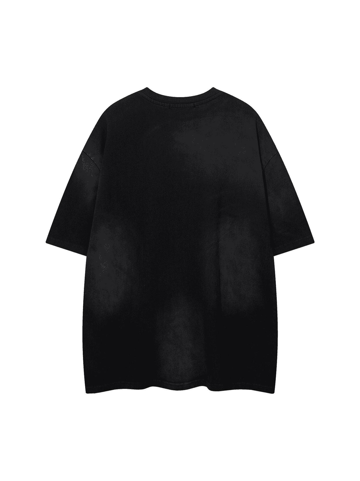 Sneakerhill Washed Embroidered Street Rap T-Shirt - 2102 SP240619Y2DR