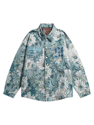 Sneakerhill High Street Jacquard Embroidery Design Jacket - sneakerhillcom