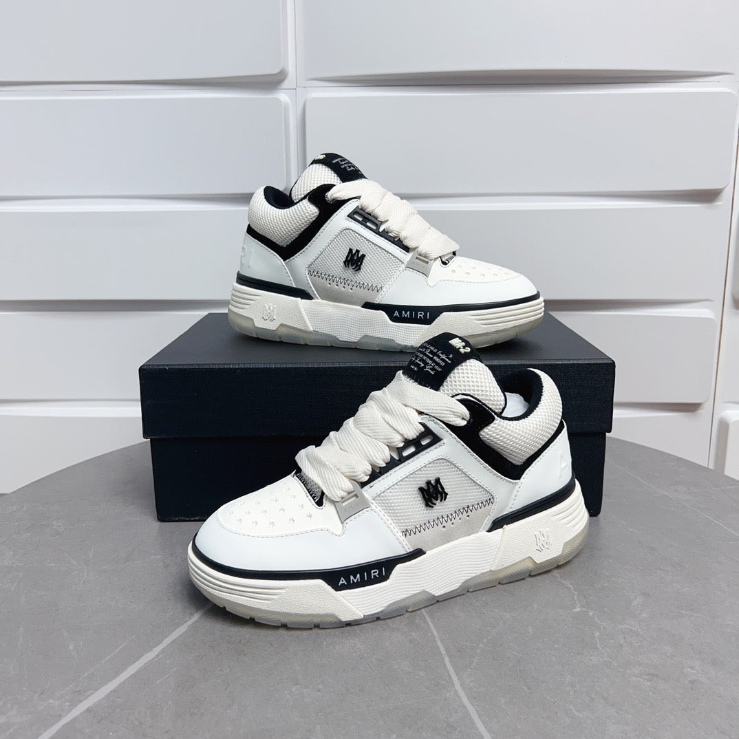 AMR MA-1  White and Black Sneakers-134 - sneakerhillcom