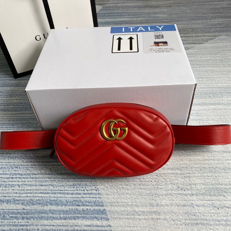 Sneakerhill - Marmont Belt Bag Red - sneakerhillcom