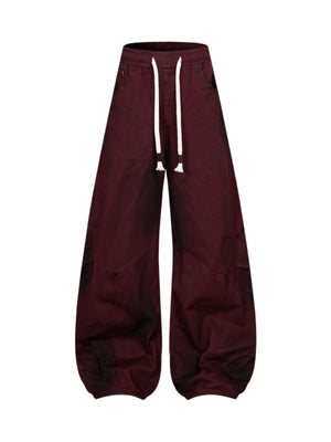 Sneakerhill Drawstring Baggy Pants SP241017LQLH