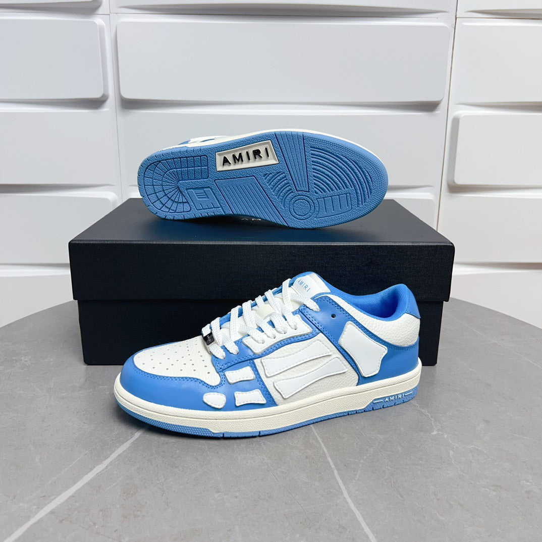 AMR Skel Top Low Sky Blue Sneakers-149 - sneakerhillcom