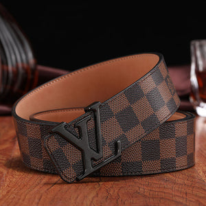 Sneakerhill - Monogram Belt Brown - sneakerhillcom