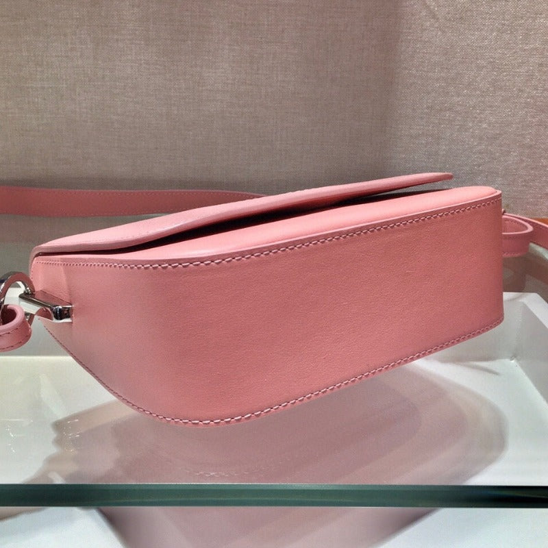 Sneakerhill - Saffiano Identity Shoulder Bag Pink - sneakerhillcom