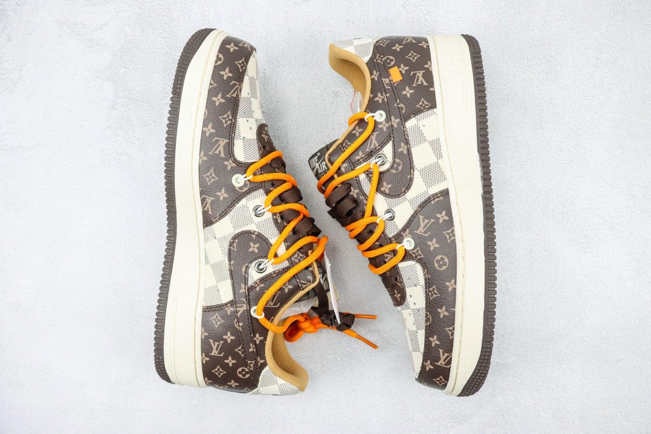 Custom Lv x Air Force 1 Low 07 CV1724-113 luxurysteps