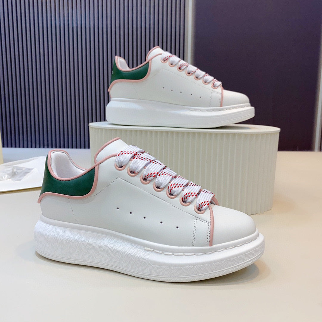 ALMC Oversized Green and White Sneakers-037 - sneakerhillcom