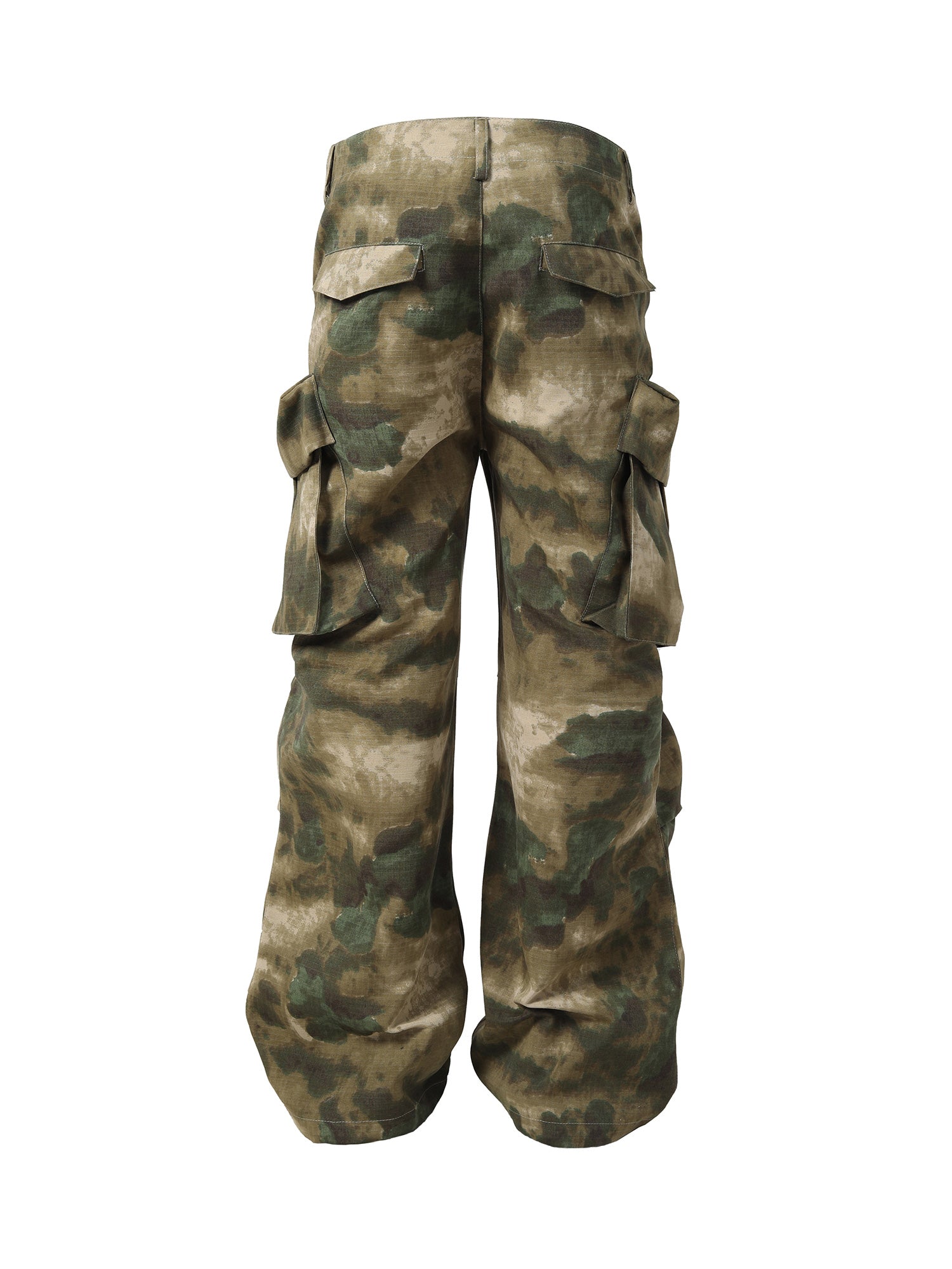 Sneakerhill High Street Badge Camouflage Multi-Pocket Pants SP240828P8ID