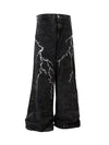 Sneakerhill High Street Hip-hop Distressed Washed Jeans - 2185 - sneakerhillcom