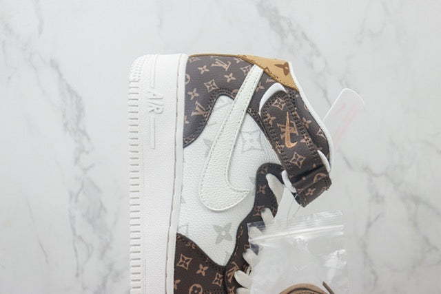 Custom Air Force 1 Mid x LV DV0688-100 Sneakerland