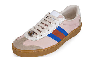 (WMNS) GUCCI G74 Web Casual Shoes Pink Blue 624484-0PV20-9561 - sneakerlandnet