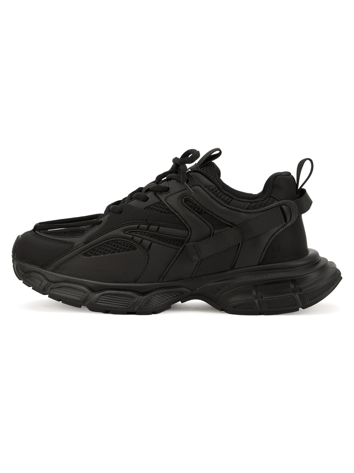 Sneakerhub Black Warrior Mesh Rap Sneakers - 2087 - Tntwear