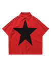 Sneakerhill Star Zipper Design Shirt -1575