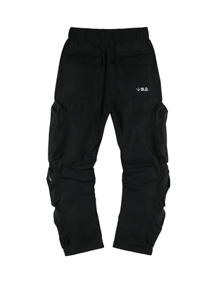 Sneakerhill Street Zipper Multi-pocket Work Pants - 1714 SP230410VGI5