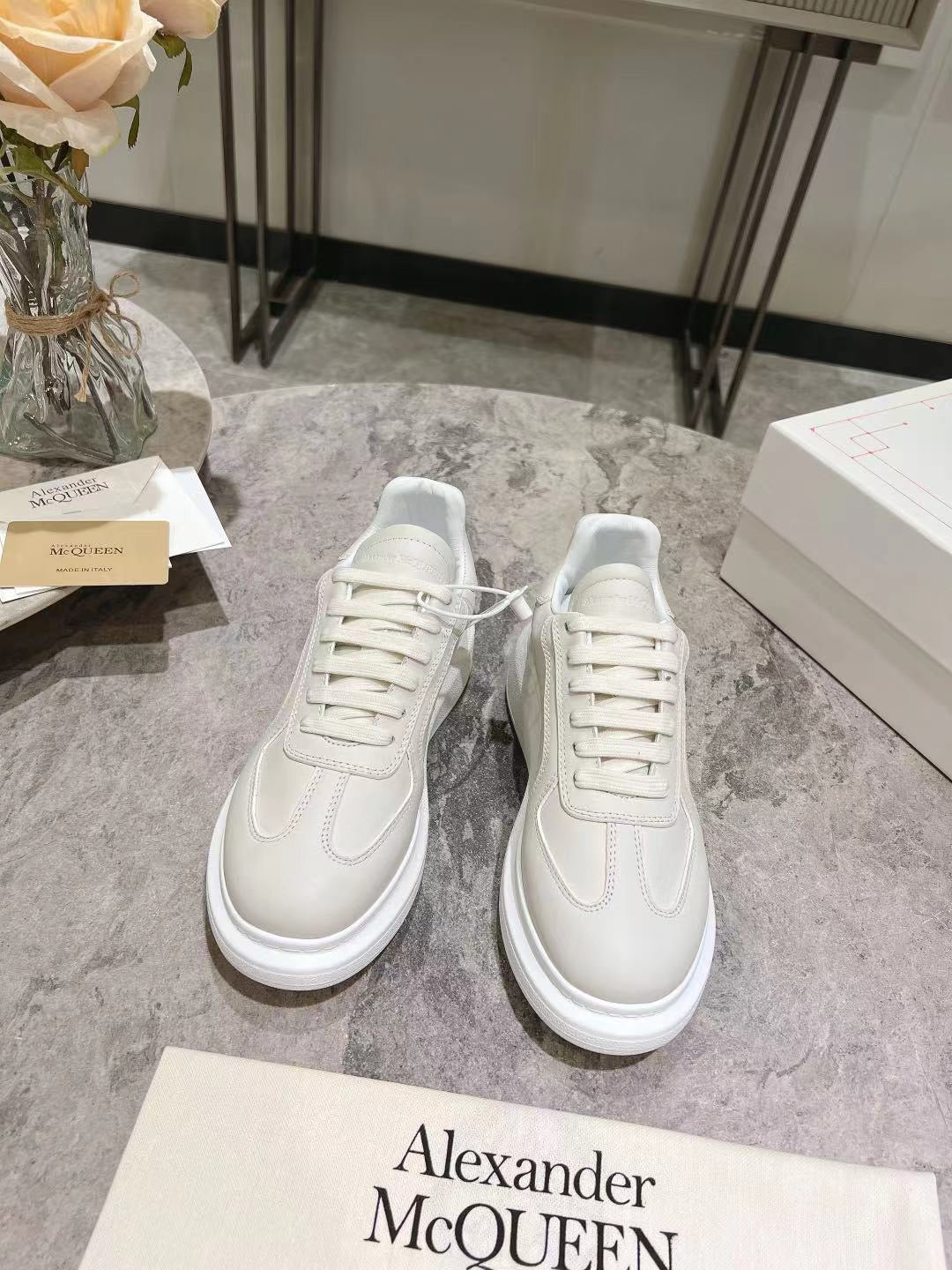 ALMC White Sneakers-160 - sneakerhillcom