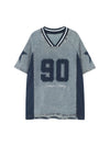 Sneakerhill Hight Street Washed Patchwork T-shirt SP240809IF2B