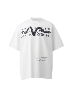 Sneakerhill Washed Digital Art Street Rap T-Shirt SP240704WR1T