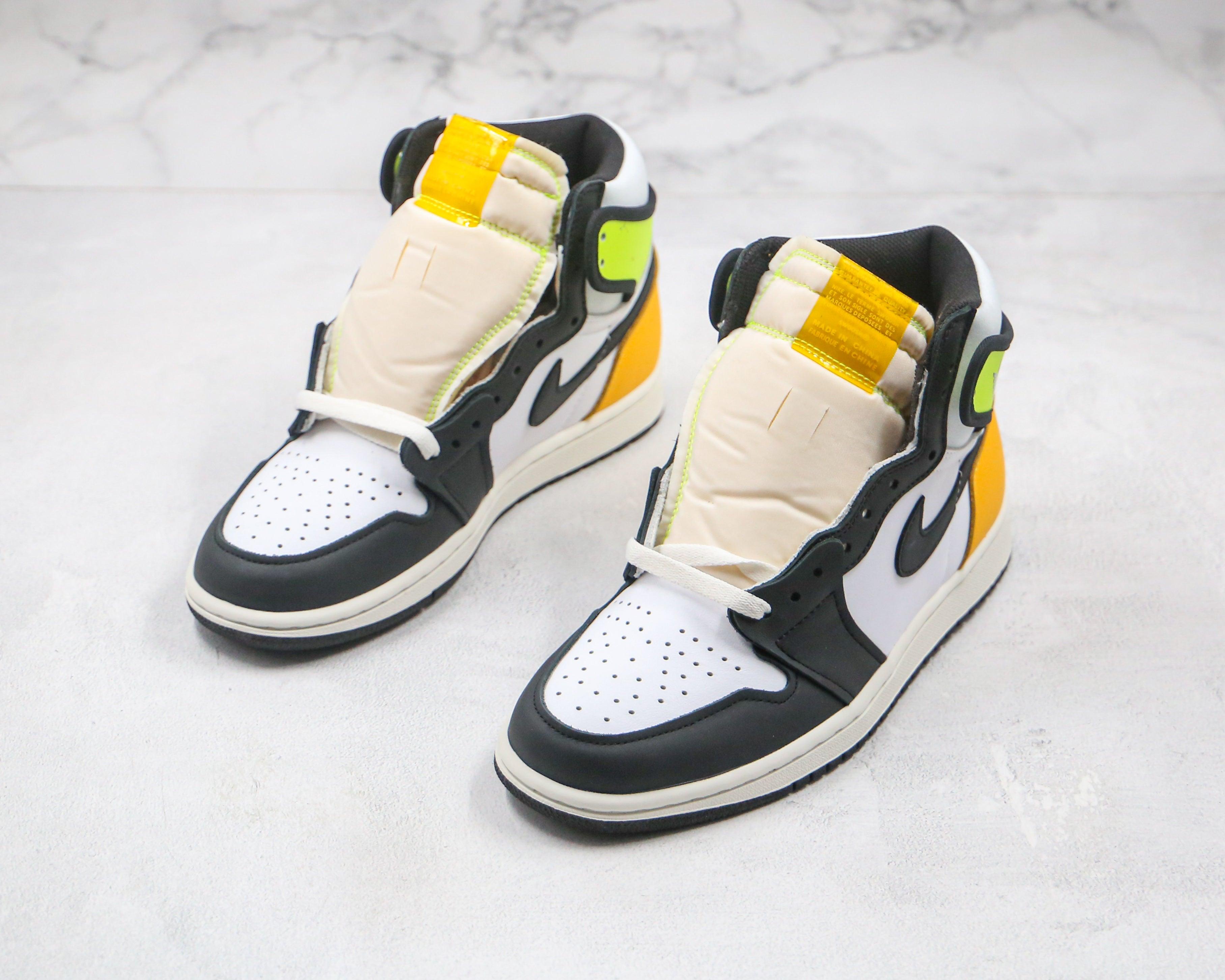 Custom Air Jordan 1 Vlot Gold High Q ( Customs And Box ), Jordan 1 Sneakers Active sneakeronline