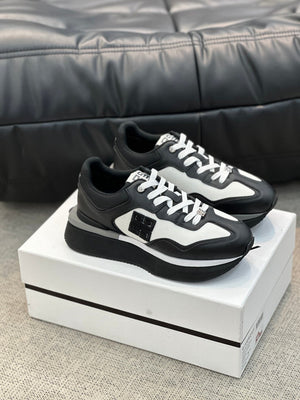 GVC Black and White Sneakers-015 - sneakerhillcom