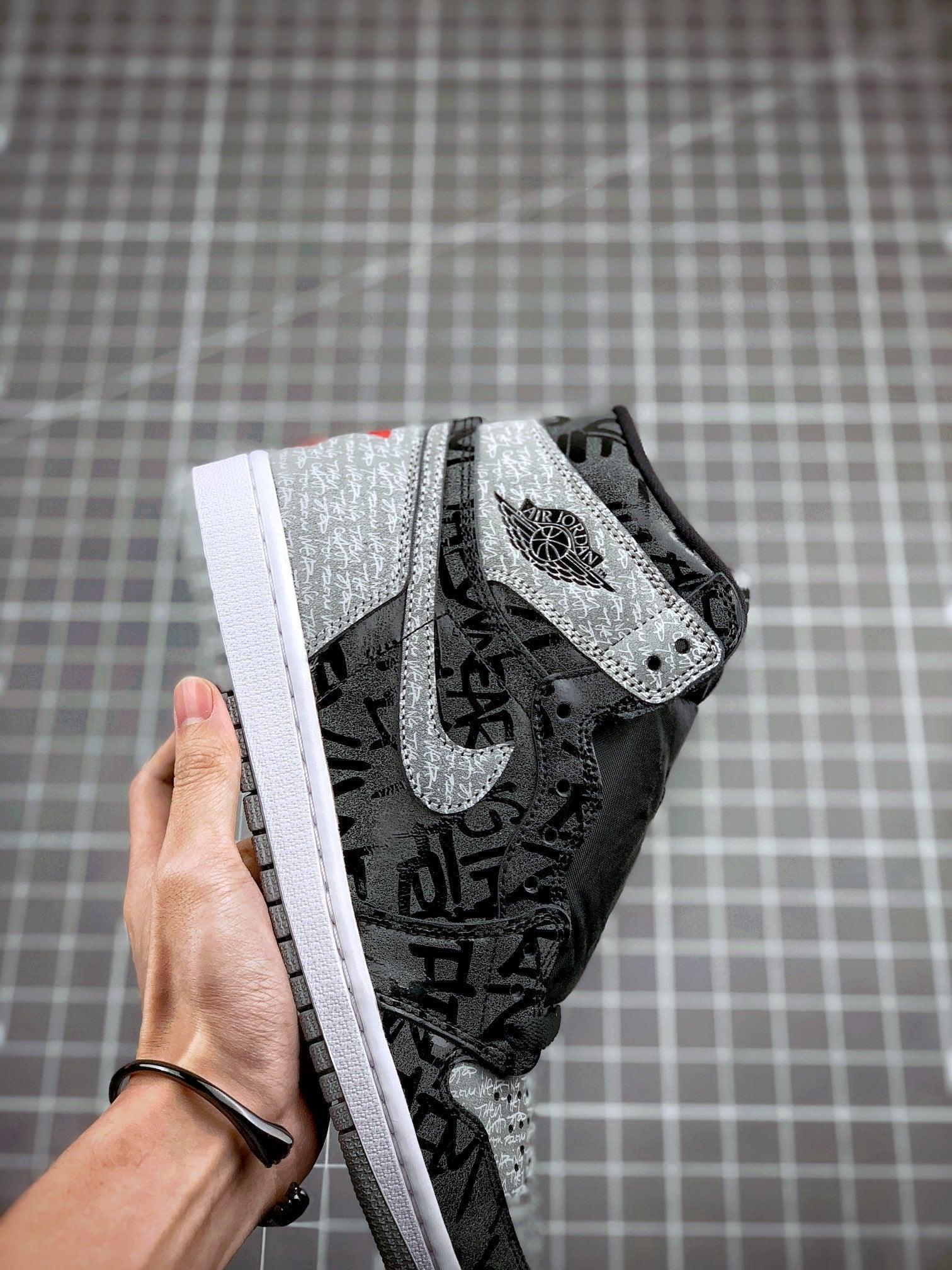 Custom Air Jordan 1 OG "Rebellionaire" Black Ash Rebellion sneakeronline