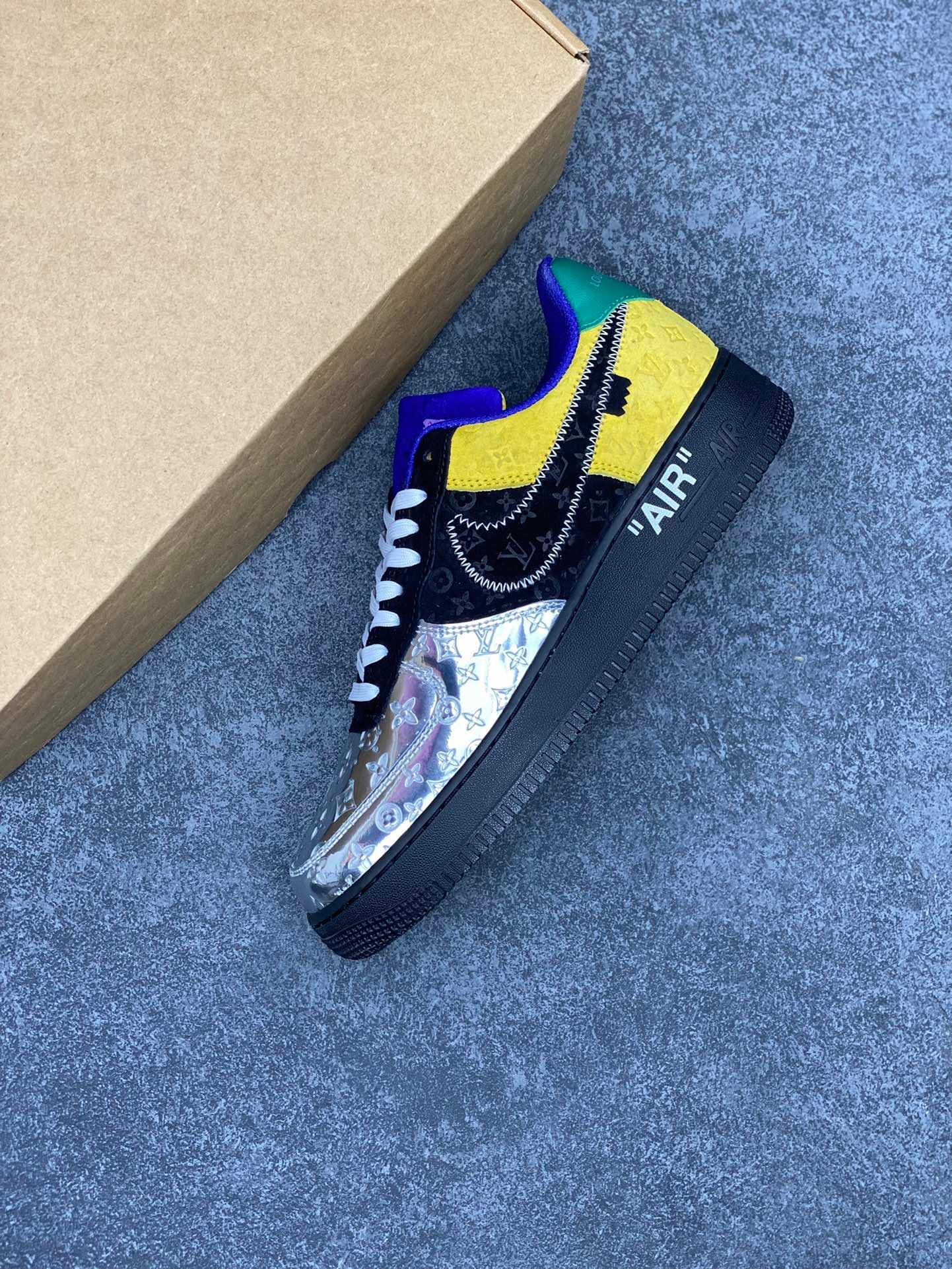 Custom Lv x Nk Air Force 1 Low luxurysteps