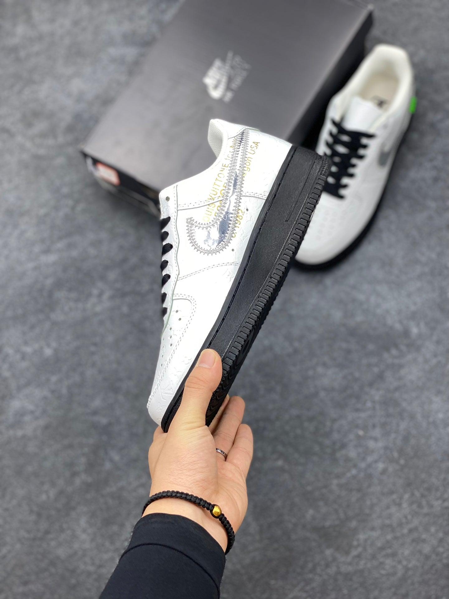 Custom LV x Off-wht x NK Air Force 1 1A9V9A luxurysteps