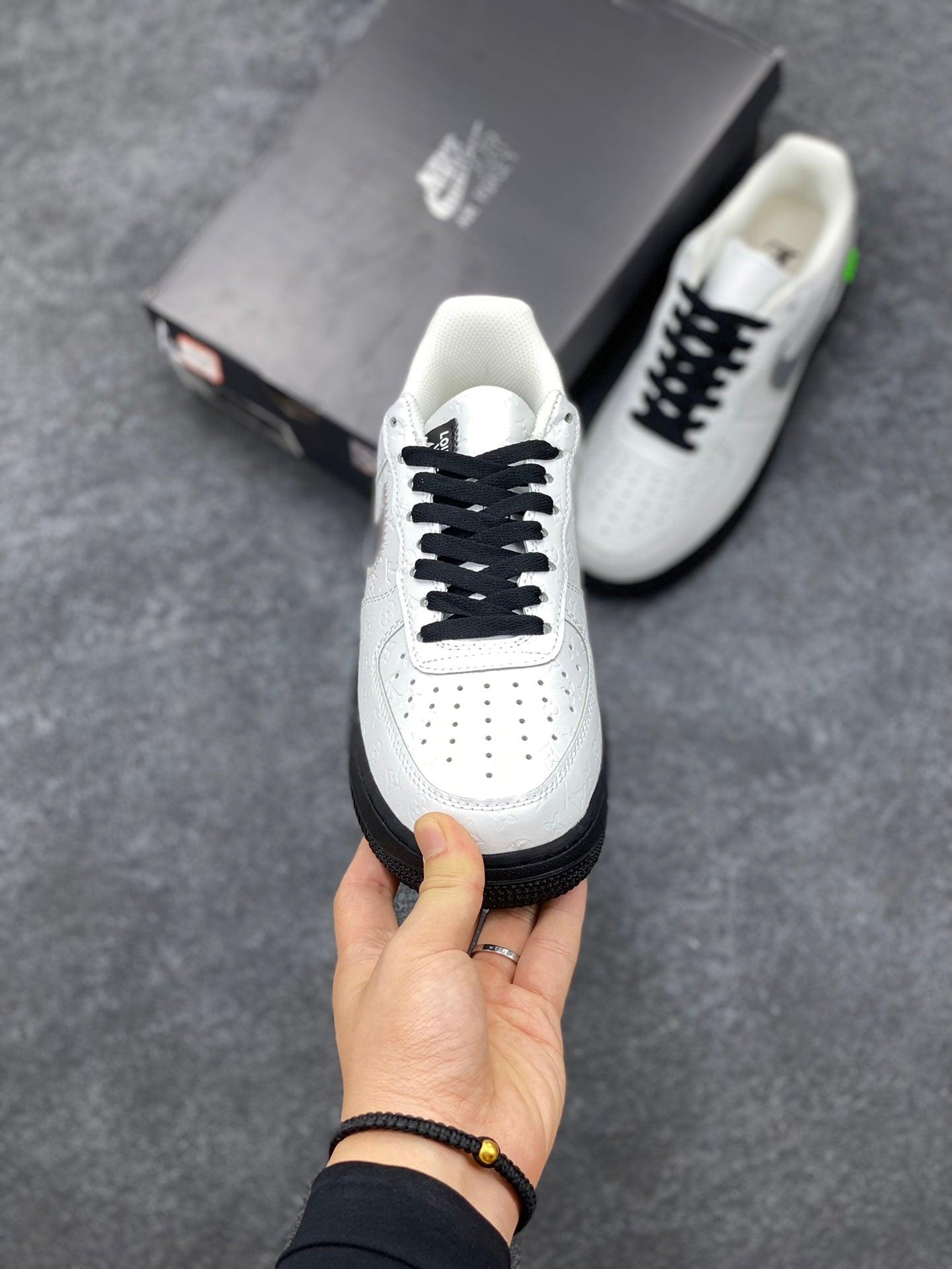 Custom LV x Off-wht x NK Air Force 1 1A9V9A luxurysteps