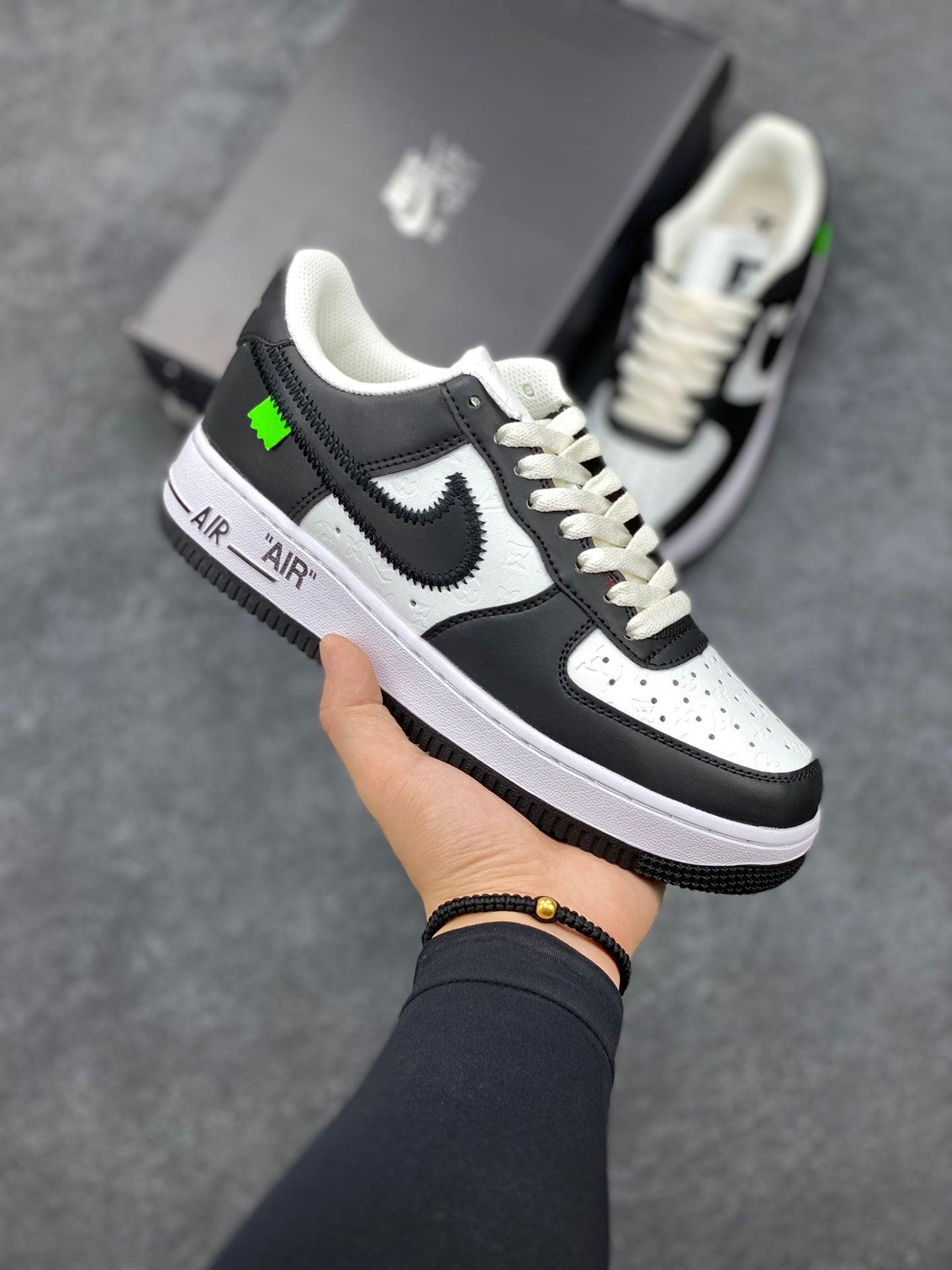 Custom LV x Off-wht x NK Air Force 1 luxurysteps