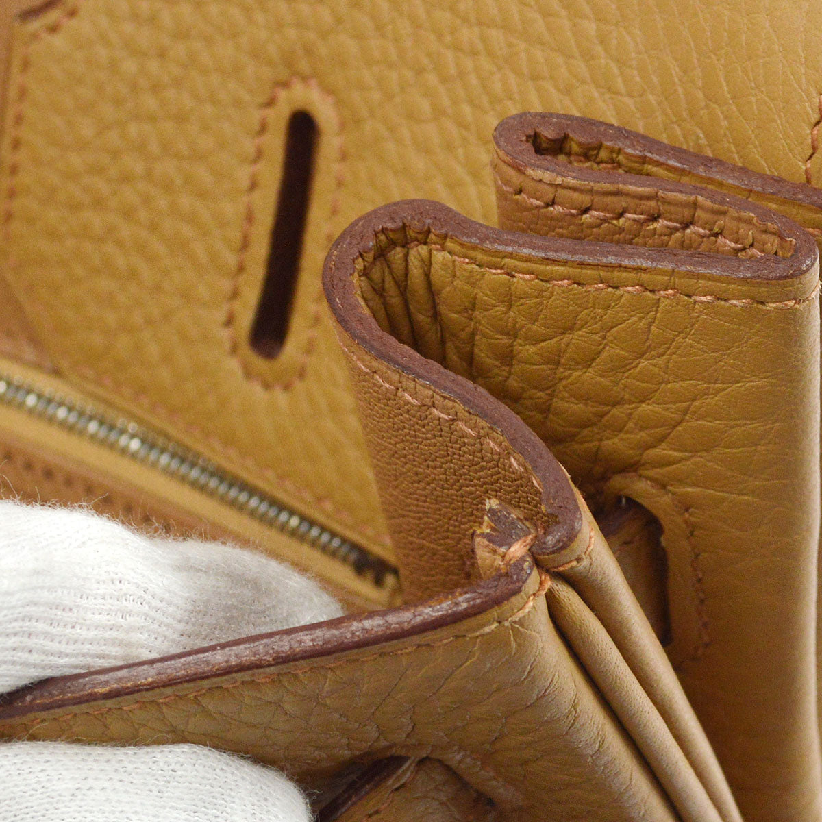 BIRKIN 35 Tabac camel Clemence Kilta bags