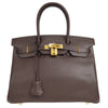 BIRKIN 30 Chocolat Epsom Kilta bags