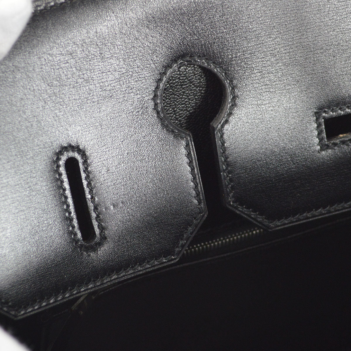 HERMES 1998 BIRKIN 35 Black Box Calf - sneakerlandnet