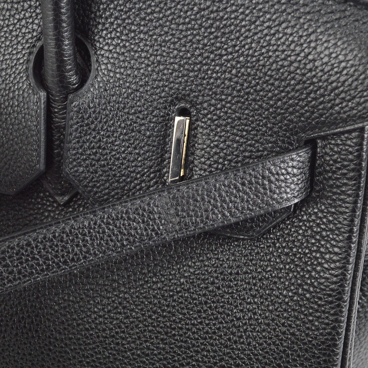 HERMES BIRKIN 35 Handbag Black Veau Crispe Togo - sneakerlandnet