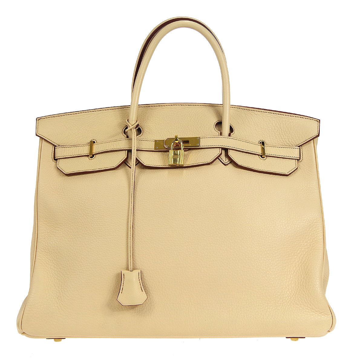 BIRKIN 40 Clemence Beige Kilta bags