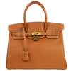 BIRKIN 30 Handbag Gold Courchevel Kilta bags