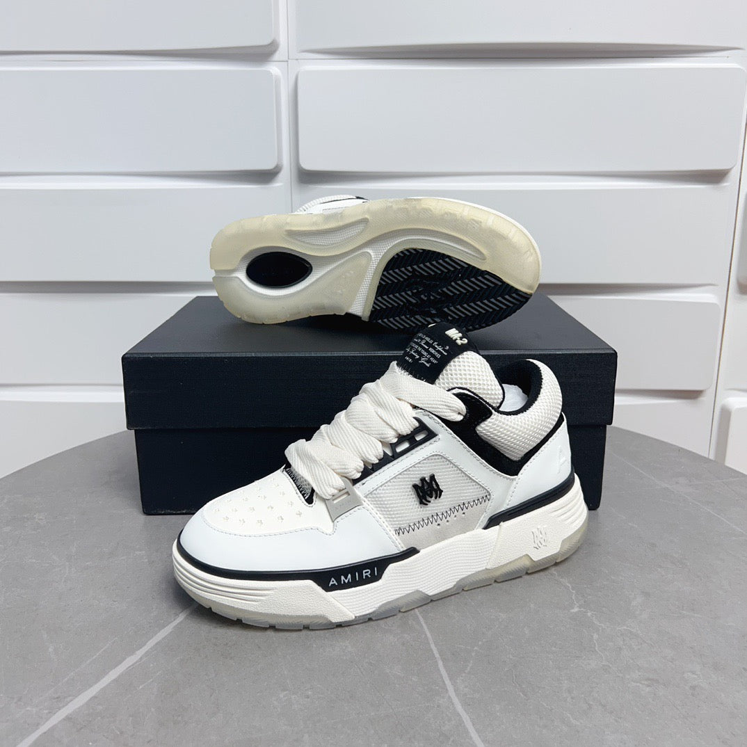 AMR MA-1  White and Black Sneakers-134 - sneakerhillcom