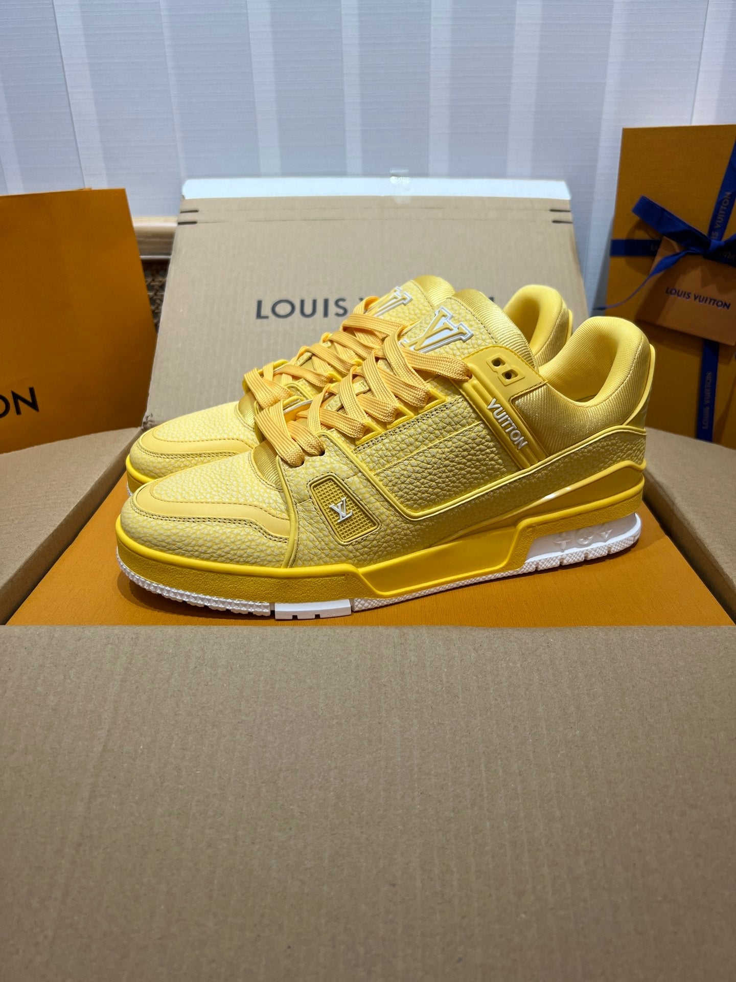 LUV Yellow Trainer Sneakers-080 - sneakerhillcom