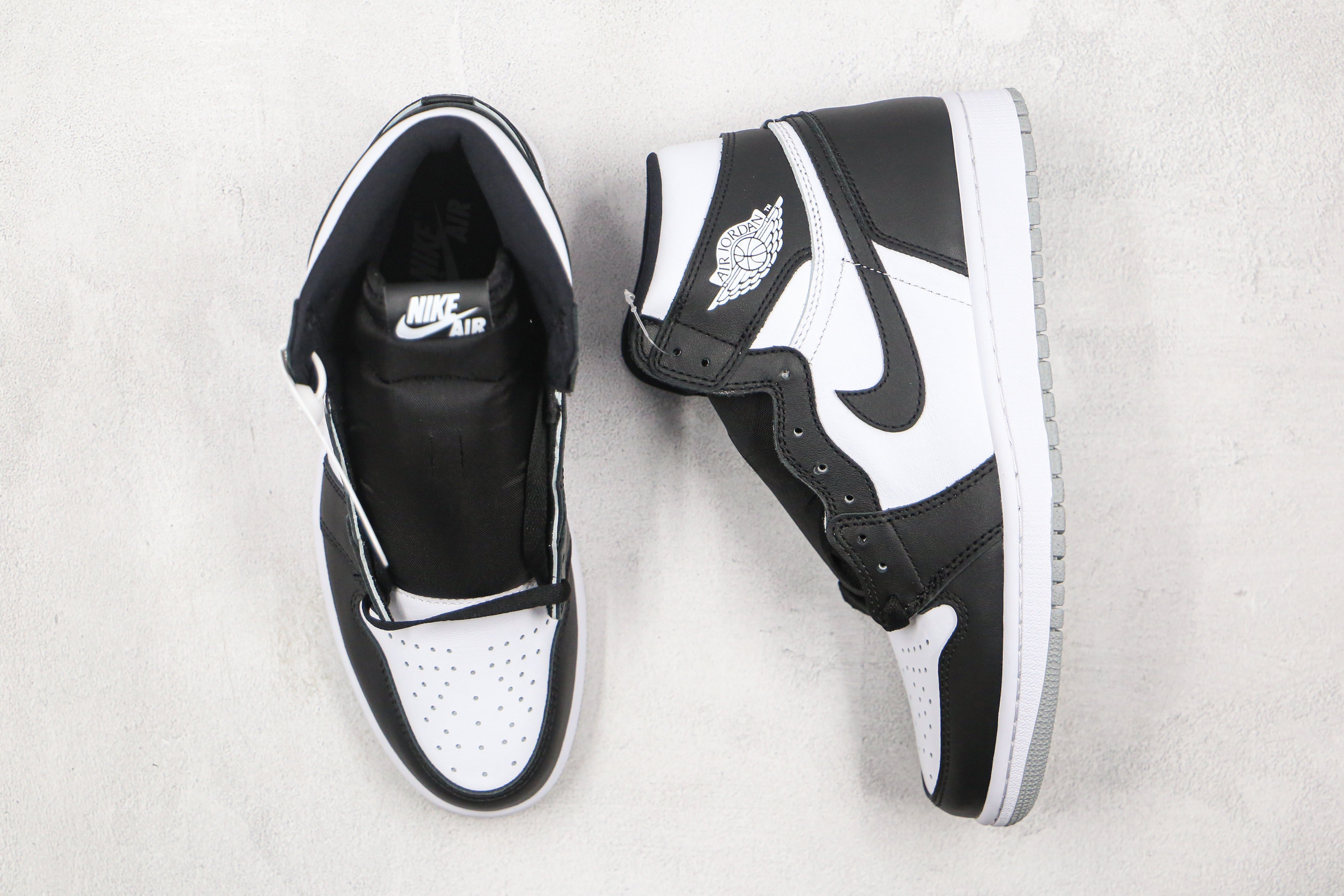 Custom Air Jordan 1 Black Retro High Q blackoriginal