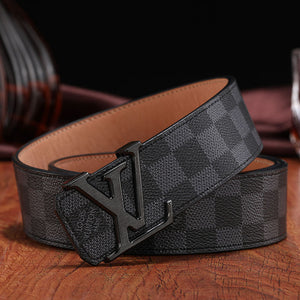 Sneakerhill - Monogram Belt Grey - sneakerhillcom