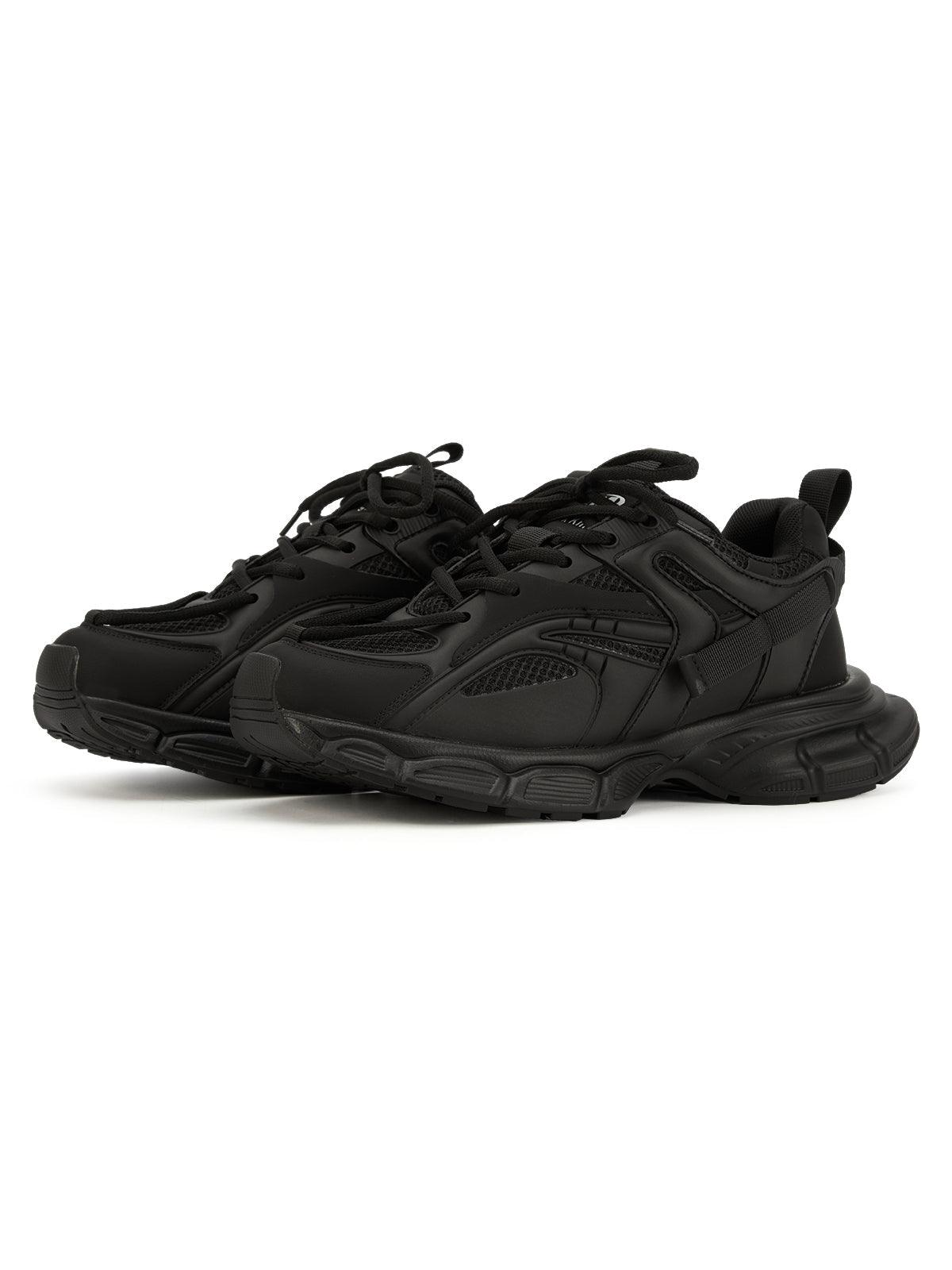 Sneakerhub Black Warrior Mesh Rap Sneakers - 2087 - Tntwear