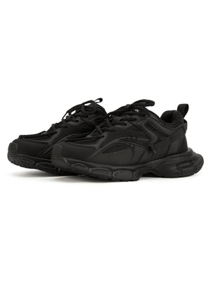 Sneakerhub Black Warrior Mesh Rap Sneakers - 2087 - Tntwear