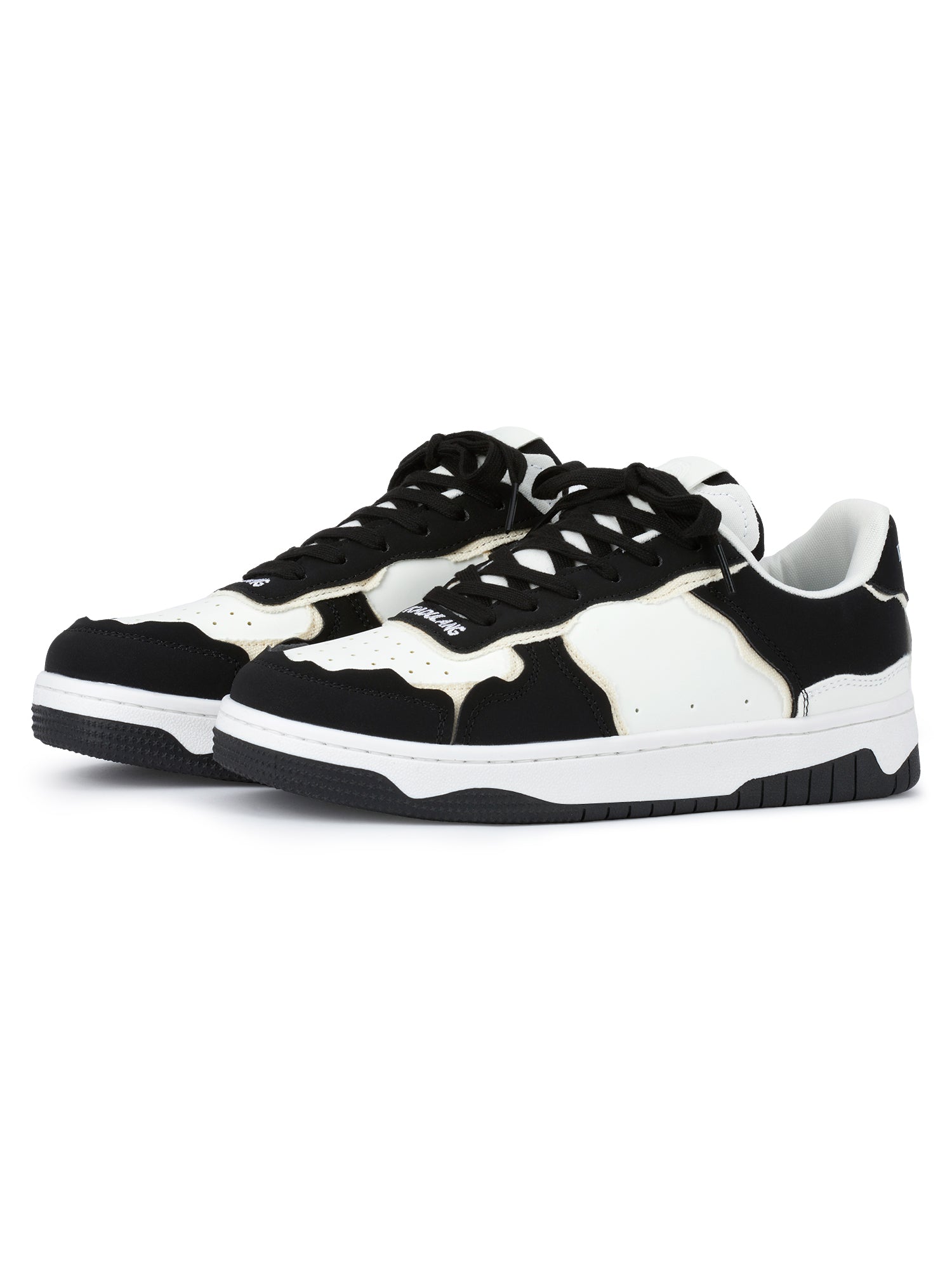 Sneakerhill High Street Black And White Board Casual Shoes -1554 SP221110FPKL