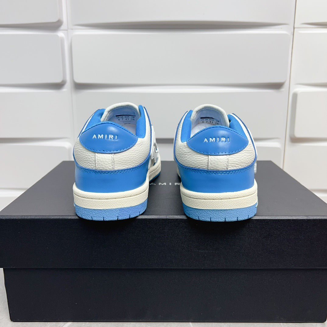 AMR Skel Top Low Sky Blue Sneakers-149 - sneakerhillcom